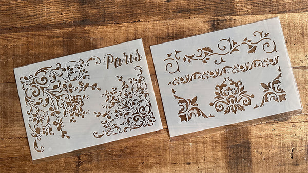 Stencil Sheet - Set of 2