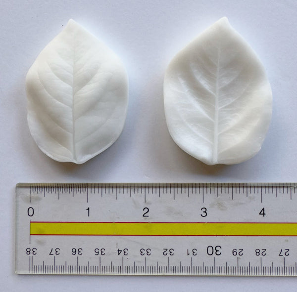 Rose Leaf Mold Small  Capture delicate rose leaves texture every time while capturing the exact size, thickness, and shape.  This mold offers a superior clay crafting experience. Create unique shapes with ease and take your creativity to the next level! Realistic flower petals and leaves for CLAYCRAFT BY DECO CLAY as well as sugar flowers and