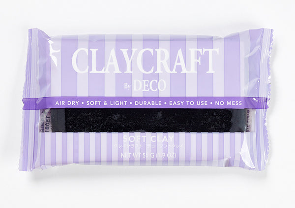 CLAYCRAFT™ by DECO® Soft Clay comes in 6 vibrant colors. A unique non-toxic clay that is lightweight, smooth, and pliable. CLAYCRAFT™ by DECO® Soft Clay will air dry to a firm consistency in 24 hours. No baking required.