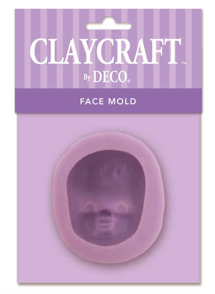 Face #5 Infant Baby Mold - CLAYCRAFT™ by DECO® - DECO Clay Craft Academy Shop Realistic flower petals for CLAYCRAFT BY DECO CLAY as well as sugar flowers and