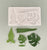 Realistic flower petals for CLAYCRAFT BY DECO CLAY as well as sugar flowers and