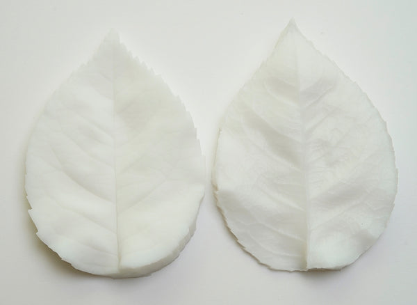 Rose Leaf - Silicone Mold The perfect rose leaf has been found! Adjust the amount of clay to create any size rose leaves.  Each piece is crafted with precision and care, so you can make impeccable detailed rose leaves. Create a unique addition to your clay craft project with this premium-grade mold. Realistic flower petals and leaves for CLAYCRAFT BY DECO CLAY as well as sugar flowers and 