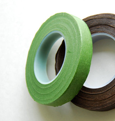 Green Floral Tape for Artificial Flowers, Fondant Cake Tax Free, 4Rolls
