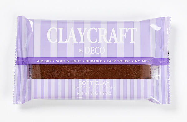 CLAYCRAFT™ by DECO® Soft Clay comes in 6 vibrant colors. A unique non-toxic clay that is lightweight, smooth, and pliable. CLAYCRAFT™ by DECO® Soft Clay will air dry to a firm consistency in 24 hours. No baking required.