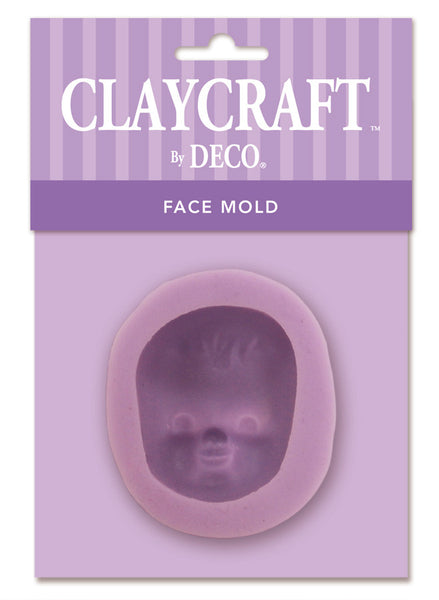 Face #5 Infant Baby Mold - CLAYCRAFT™ by DECO® - DECO Clay Craft Academy Shop Realistic flower petals for CLAYCRAFT BY DECO CLAY as well as sugar flowers and 